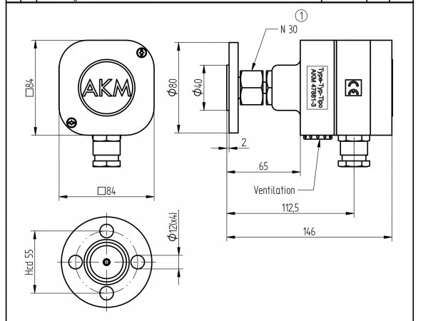 Đồng hồ áp lực máy cắt AKM Qualitrol